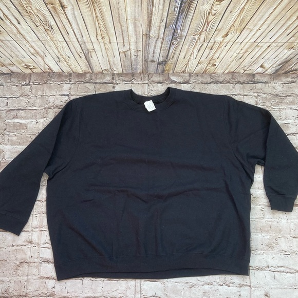 NWT Gildan heavy blend Fleece black sweater 3XL - Picture 1 of 5